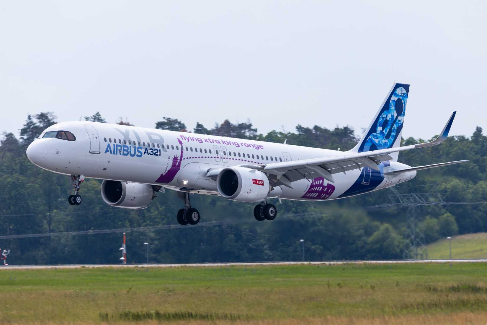 Airbus A321XLR aircraft 