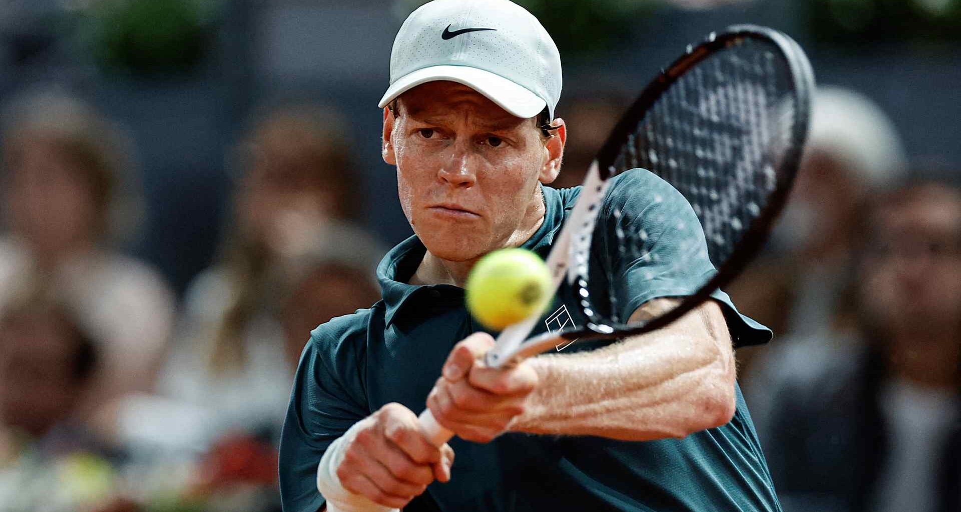 Sinner is chasing his first Madrid crown.
