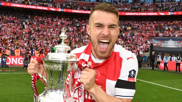 Aaron Ramsey and Alexis Sanchez scored as Arsenal lifted the FA Cup in 2017 with a 2-1 win over Chelsea at Wembley