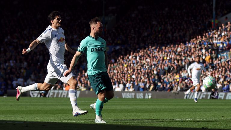 Adam Armstrong finds the net only for his effort to be ruled out for offside