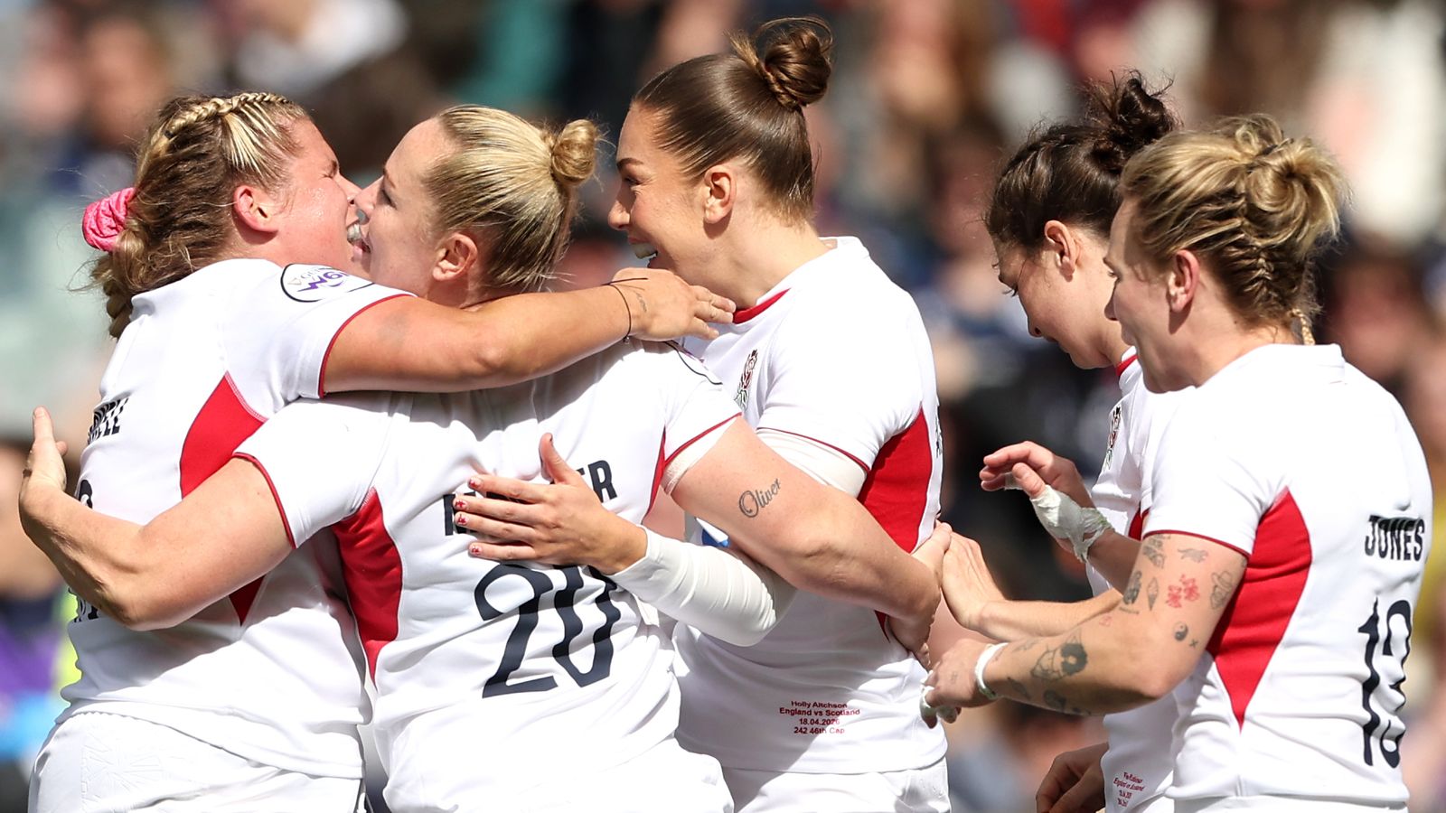England pulled off a massive win over Scotland in the Women's Six Nations