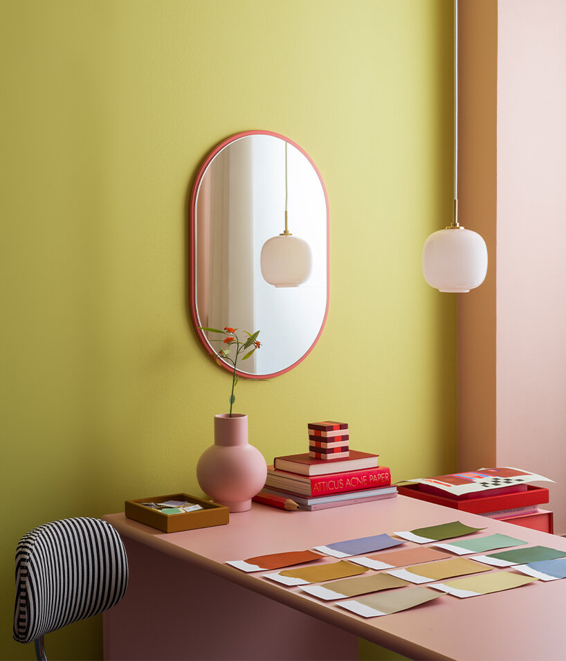 teklan x slalom unite color and acoustics in ‘soft cubism’ at salone del mobile - 3