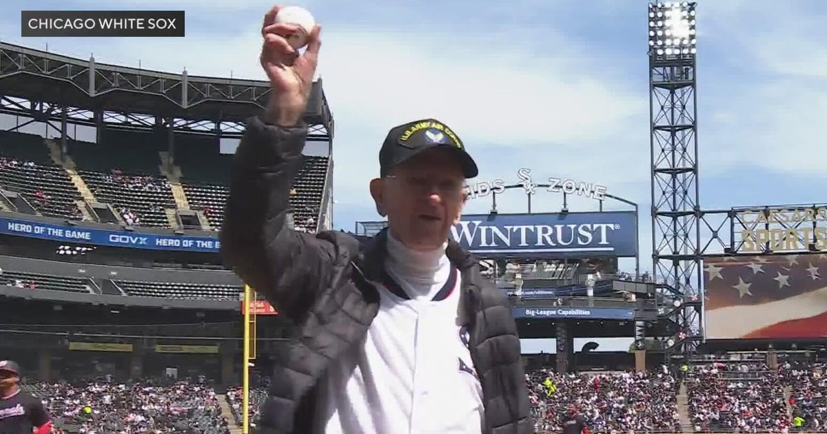 100-year-old WWII veteran honored at White Sox game against Nationals