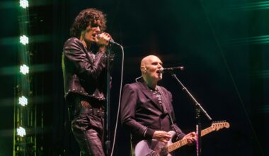 Sombr Performs Rock Hits With Billy Corgan at Coachella