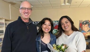 College student reflects on mental health struggles and how her "school mom and school dad" changed her life