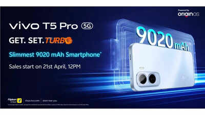 Vivo T5 Pro with 9,020 mAh battery and 90W fast charging support launched in India: Price, specs and more