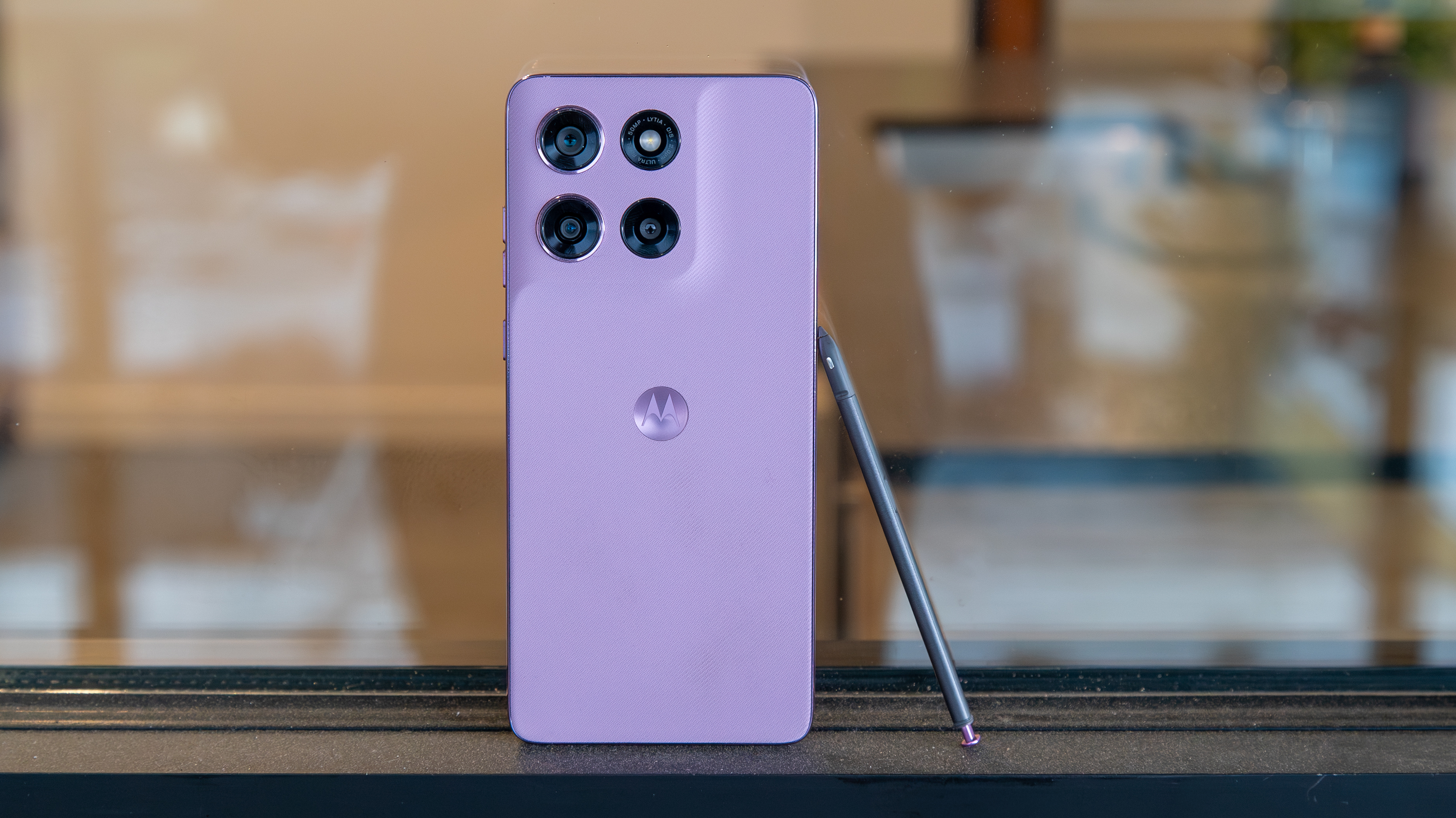 The Moto G Stylus 2026 and its stylus pen