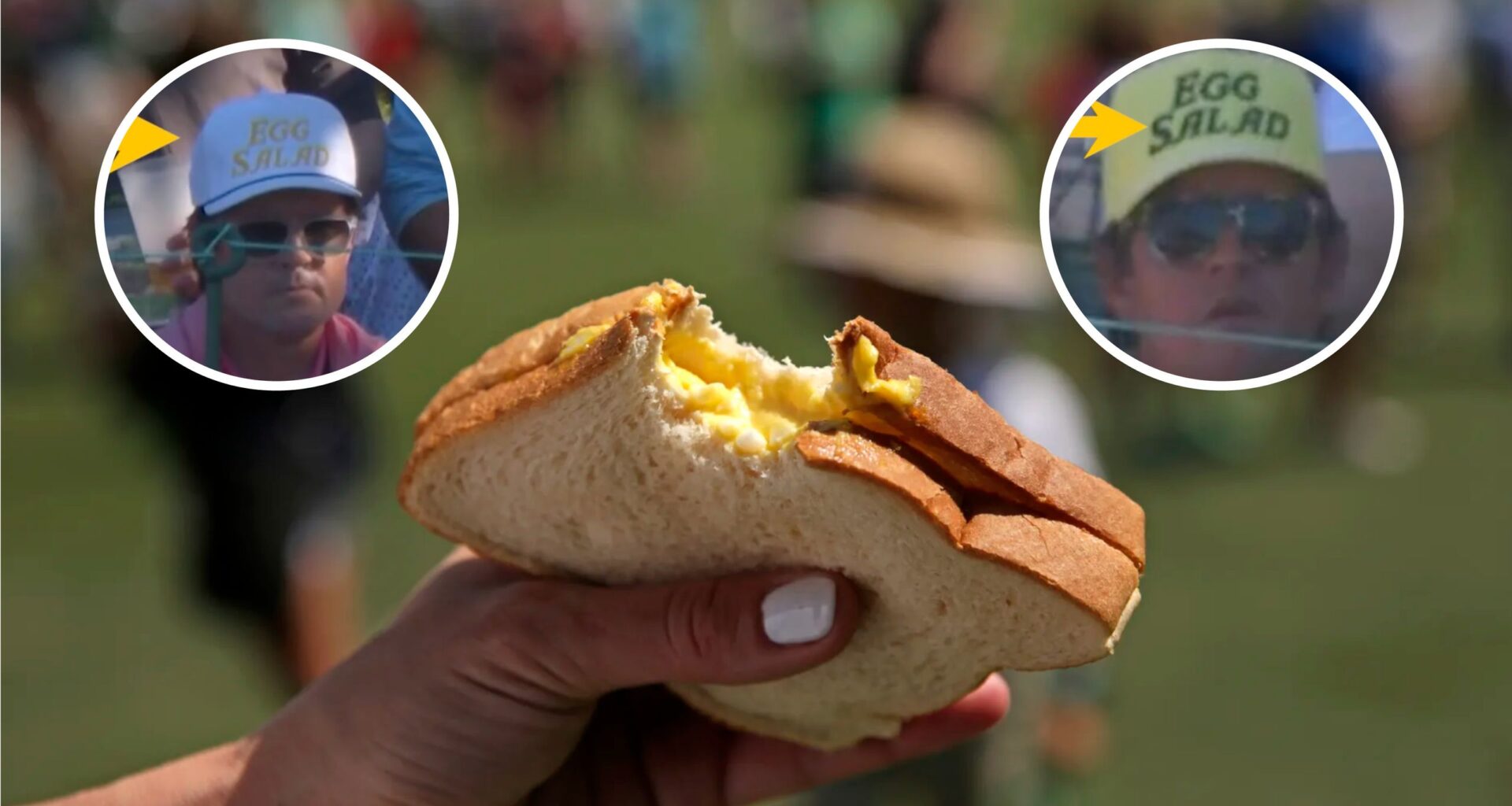 Why The 'Egg Salad Guy' At The Masters Was Riling Up Fans