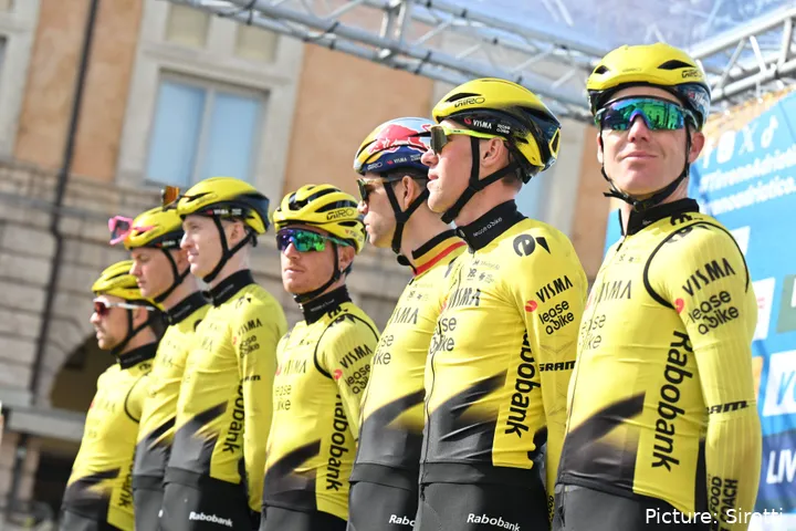 Team Visma | Lease a Bike at Tirreno-Adriatico 2026