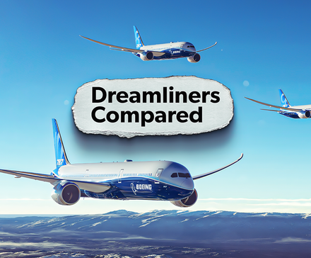 Boeing 787 variants flying