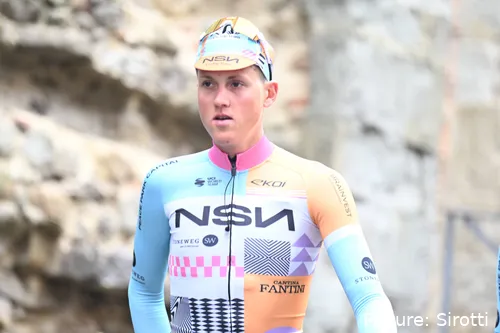 Marco Frigo during stage 2 of the 2026 Giro d'Italia