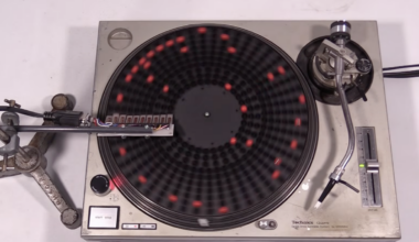 PhD Student Uses Turntable to Create the Most Impractical Drum Machine Ever