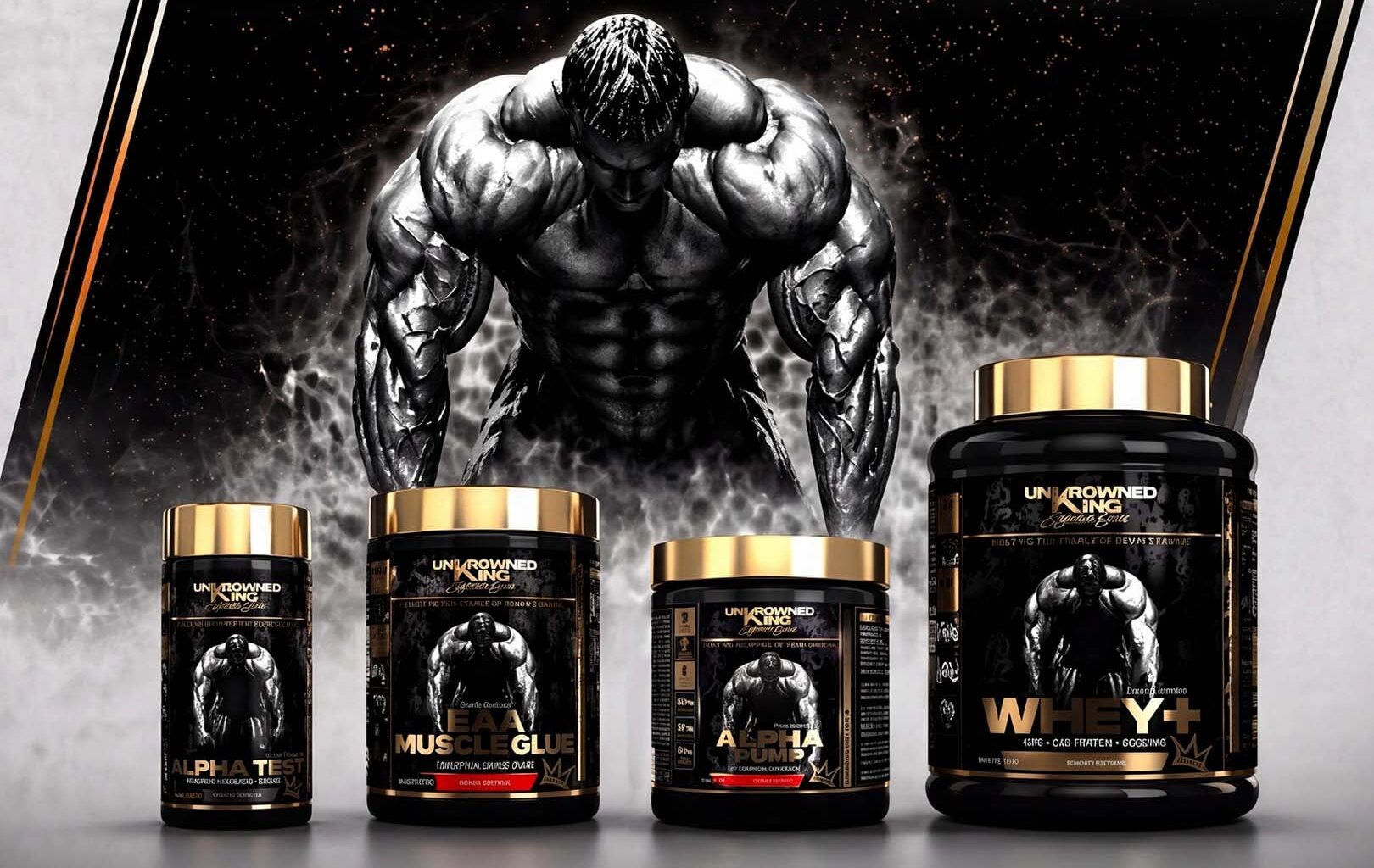 Kevin Levrone's new supplement company Unkrowned King