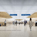Mole Giardini Station interior. Produced by HISM. Image © Extraordinary Commissioner Chiaia UNS and Settanta7 Selected to Design Turin Metro Line 2 as a 32-Station Network - Image 3 of 6