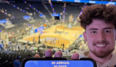 Penn State grad raises $100,000 for Make-a-Wish with challenge to visit all 30 NBA arenas in 30 days
