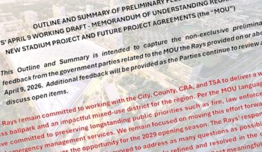 In reply to county, Rays push for May stadium vote
