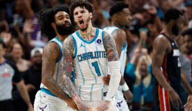 LaMelo Ball's layup with 4.7 seconds lifts Hornets past Heat in OT