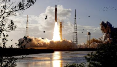 How a remote camera with a sound trigger captured the Artemis II launch - and startled birds