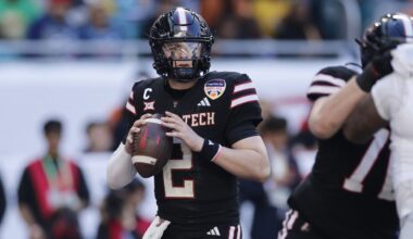 Texas Tech quarterback Behren Morton says he's had pre-draft meetings with most NFL teams