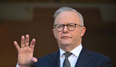 Prime Minister Anthony Albanese is speaking.