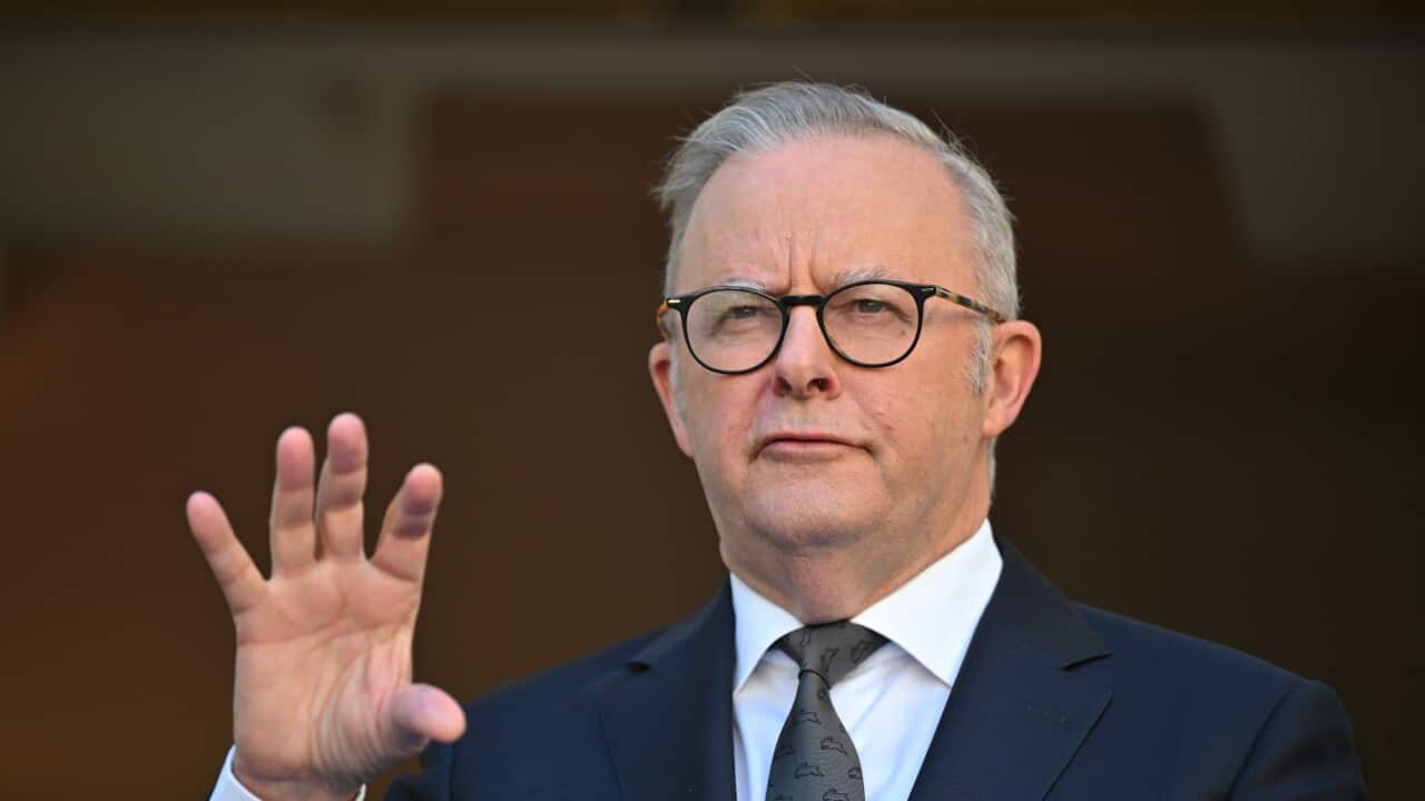 Prime Minister Anthony Albanese is speaking.