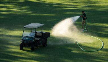 It started as a firm and fast Masters, then Augusta National turned on the faucet – Australian Golf Digest