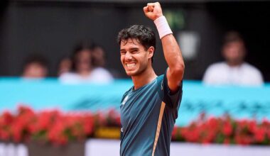 Adolfo Daniel Vallejo defeated Grigor Dimitrov on Thursday in Madrid.