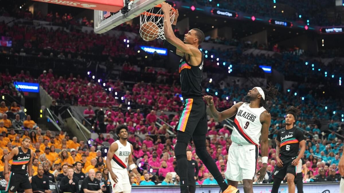 Spurs vs. Blazers prediction, odds, spread, Game 2 time: 2026 NBA playoff picks for Tuesday