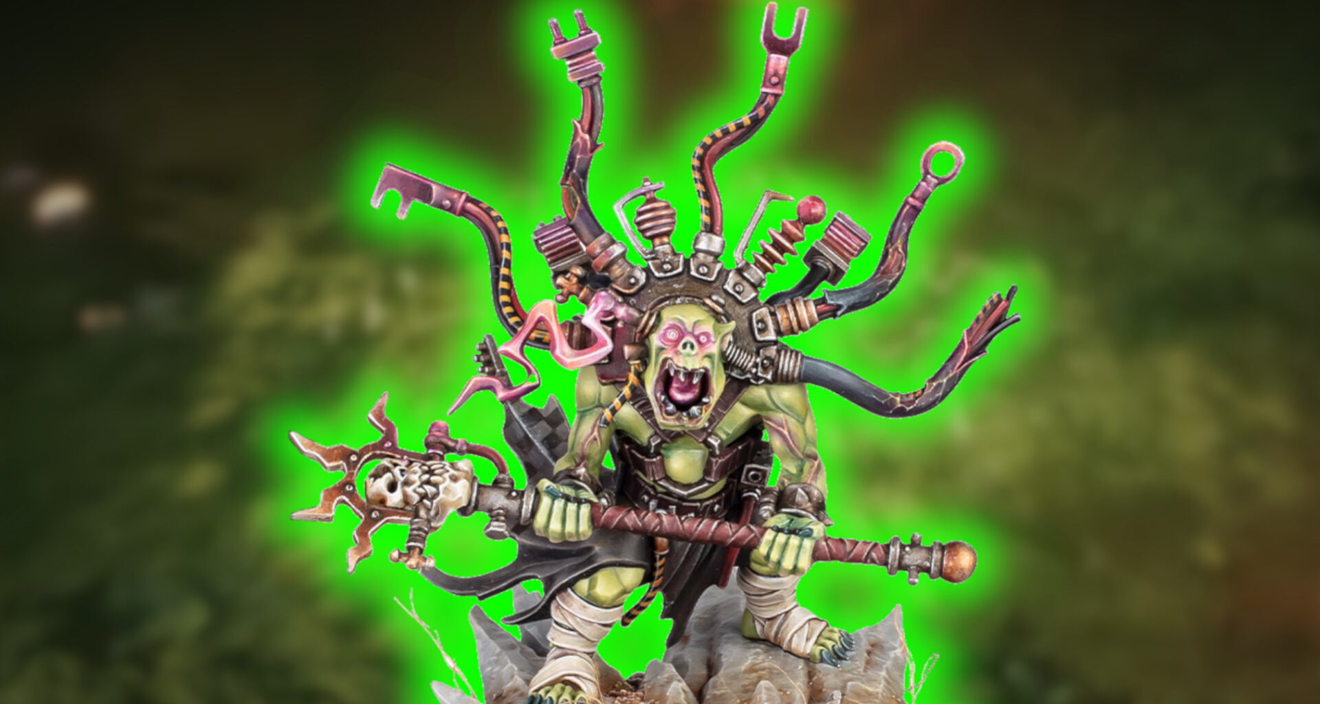 After 18 years, Warhammer 40k reveals a new Ork Weirdboy, and he's odder than ever