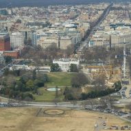 White House construction site