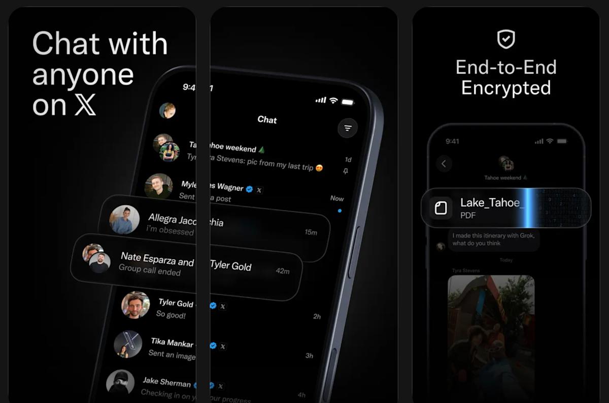 X's messaging app, XChat, may be available soon