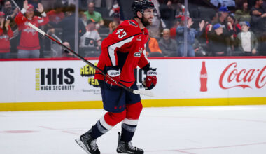Tom Wilson with a Goal vs. Philadelphia Flyers