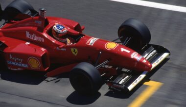 Michael Schumacher for Ferrari in 1996