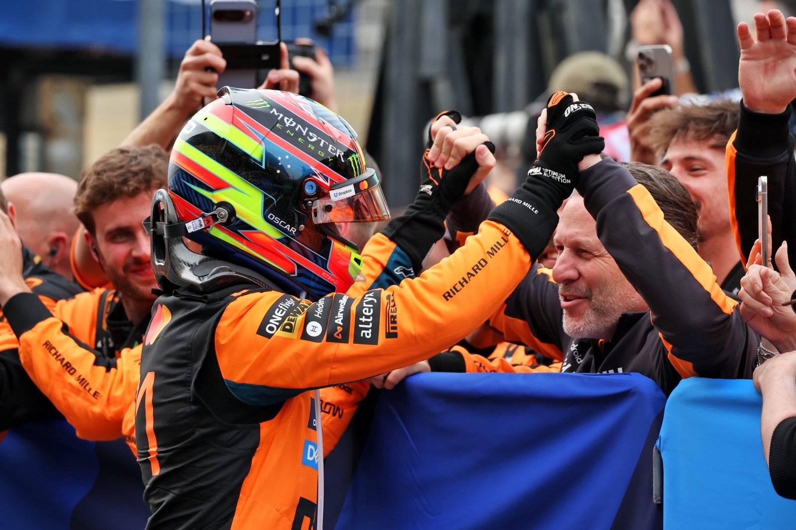 McLaren were Mercedes' nearest challenger in Japan