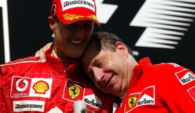 Schumacher and Todt enjoyed huge success together at Ferrari