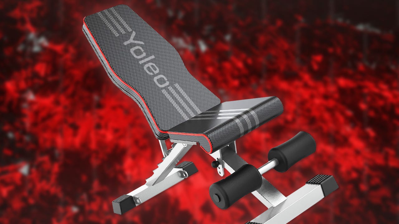 Expand Your Home Gym With the Yoleo Weight Bench for Just $55.49 Shipped