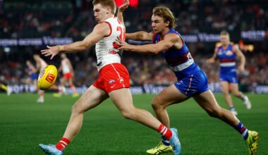 Dogs make big Bont call ahead of clash with red-hot Swans. LIVE from 7.30pm AEST