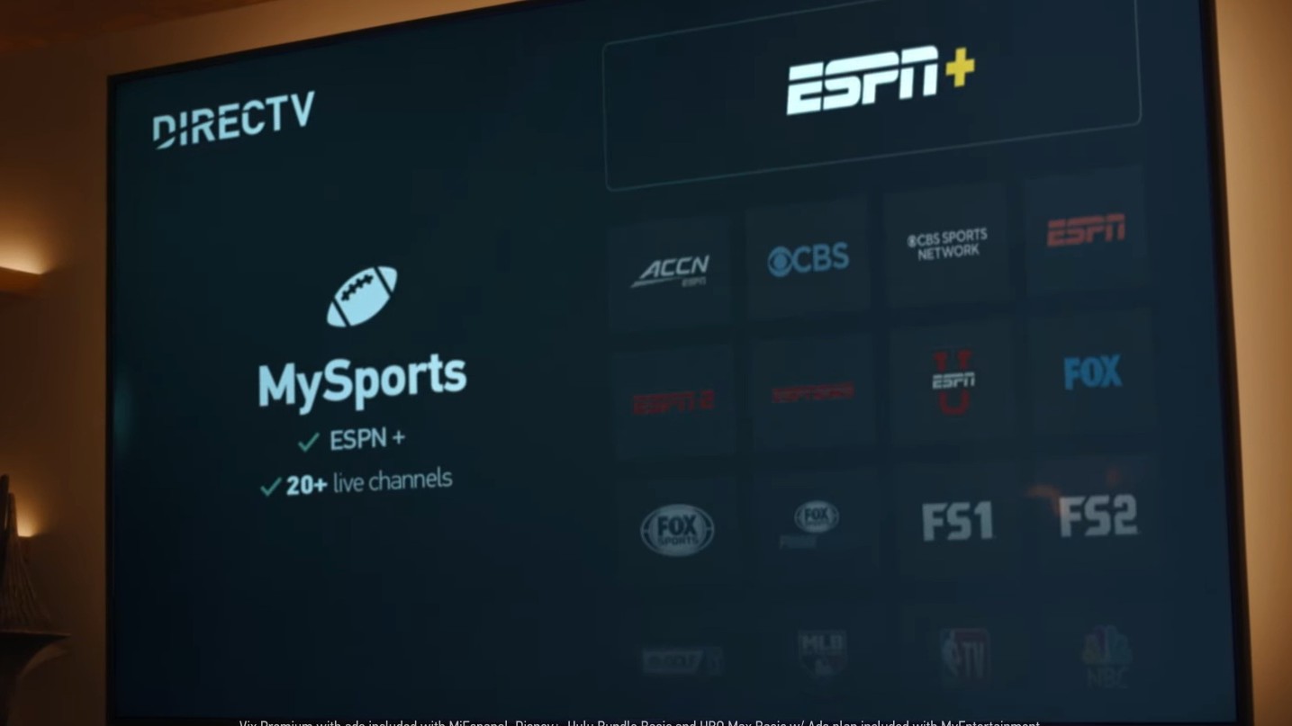 DirecTV offers Genre Packs, like MySports, MyNews, and MyEntertainment.