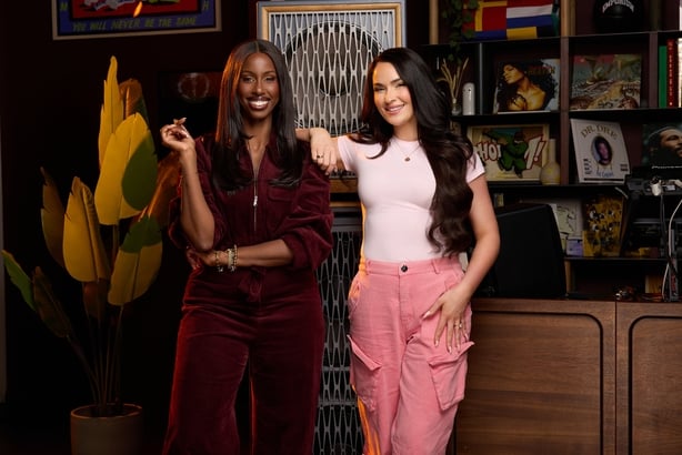Two new co-hosts of Irish radio show