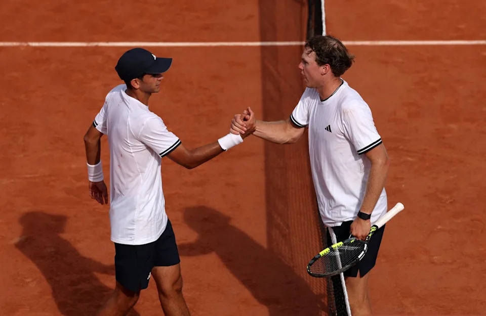 Jodar overcame Alex Michelsen in a five-set battle (Getty)