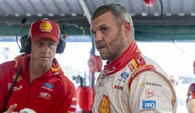 Kostecki in 'world of hurt', suspects hangover from Reynolds hit - Supercars