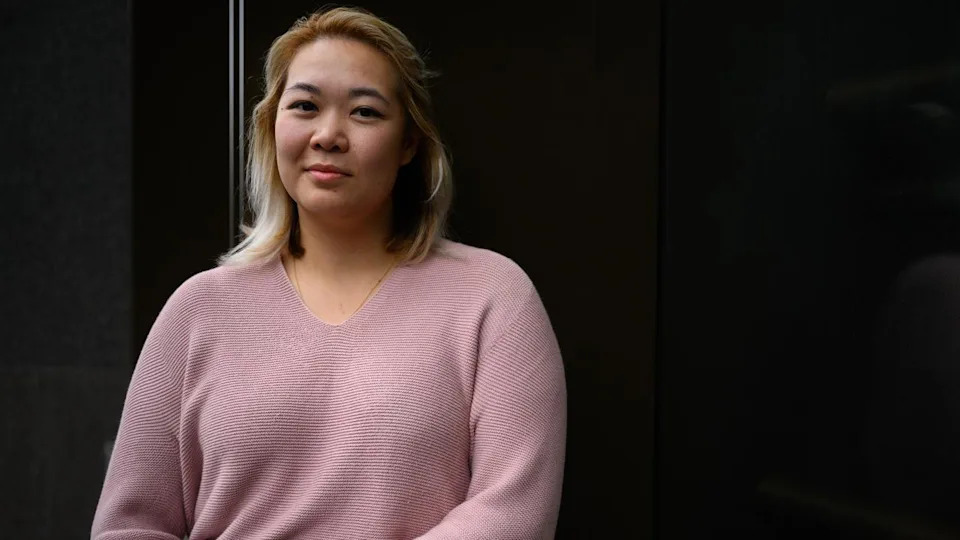 Volunteer firefighter Elisabeth Goh