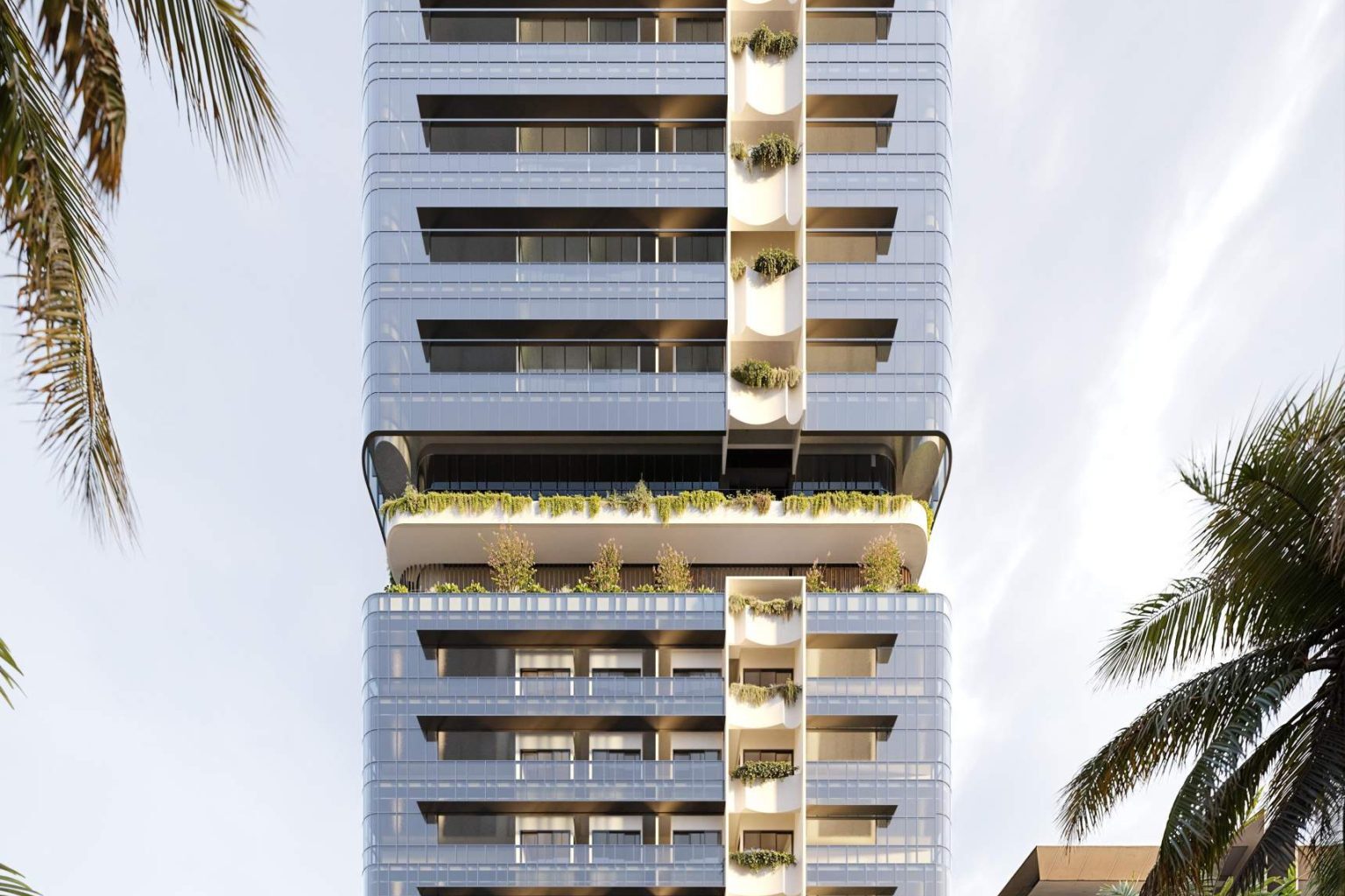 Cavcorp lodges 15 storey Teneriffe House with Optimus charging bay
