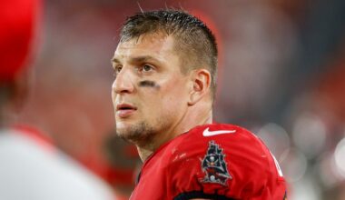 Patriots Fans Won’t Like What Rob Gronkowski Said About Buccaneers Team