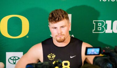 Tez Johnson's Can't Miss Reaction to Bryce Boettcher NFL Draft Selection