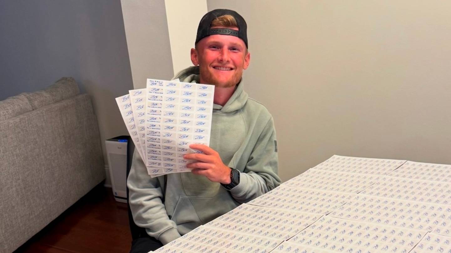 NFL Kicker Blake Grupe Chases His Rainbow, Talks Grandpa's Mantle Collection