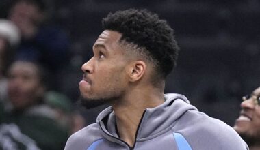 Milwaukee Bucks forward Giannis Antetokounmpo.
