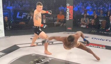 MMA Fighter Sends Opponent Airborne With Unbelievable 44-Second KO in Debut Fight