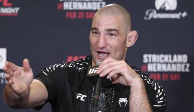 UFC Champ Sean Strickland Raises Eyebrows With Bold Claim about Fighting UFC Legend