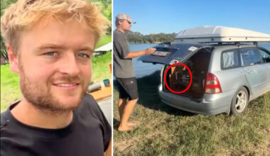 Genius side hustle in boot of Aussie’s $2,000 Corolla funds ‘dream’ road trip: ‘Really fun’